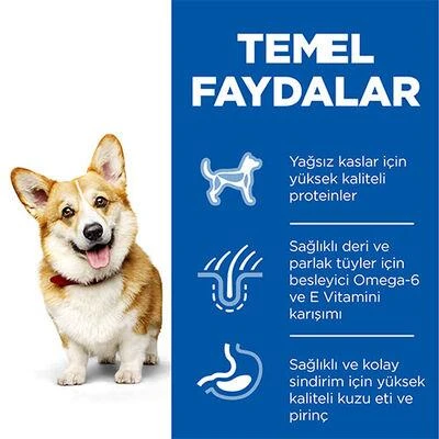 Hill's SCIENCE PLAN Adult Kuzulu ve Pirinçli Küçük ve Mini Irk Yetişkin Köpek Maması 1,5Kg - Resim 3