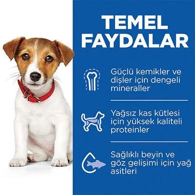 Hill's SCIENCE PLAN Pupy Kuzulu ve Pirinçli Küçük ve Mini Irk Yavru Köpek Maması 1,5Kg - 3
