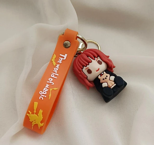 Harry Potter Silikon Anahtarlık 3D Çanta Süsü Aksesuar - Resim 3