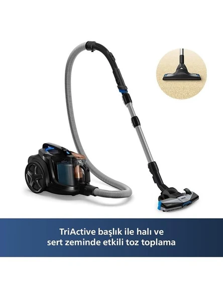 Philips Marathon Ultimate XB7150/07 900 W Toz Torbasız Süpürge - 2