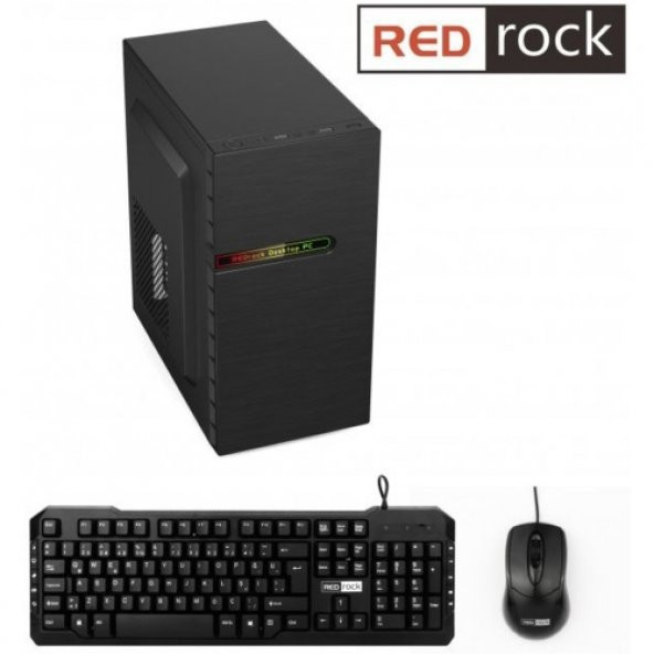 Redrock P33224R25S i3-3220 4GB 256GB DOS 300W,Klavye+Mouse,VGA,HDMI