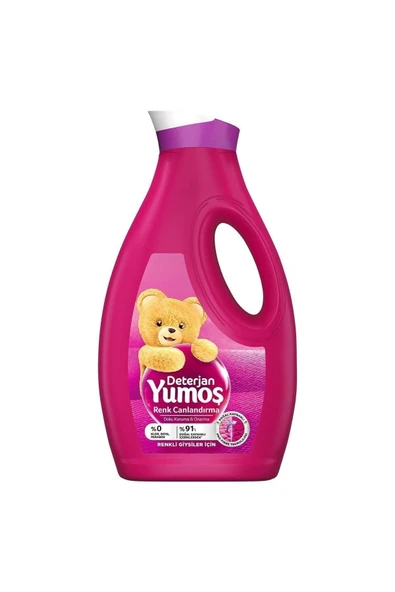 Yumoş Sıvı Deterjan Renkliler Için Canlandırıcı Bakım 1690 ml - 3