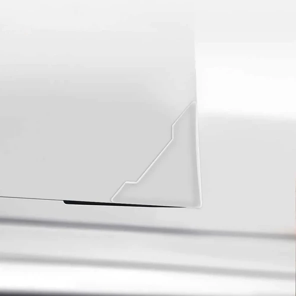 Oto, Araç Kapı Köşe Koruma Aparatı Silikon Koruyucu Şeffaf (2 Adet) - Resim 2