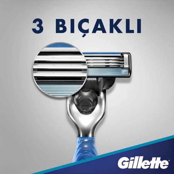Gillette Mach3 Start Tıraş Makinesi + Yedek Bıçak 2'li - 2