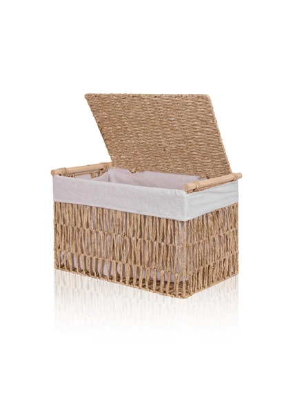 The Mia Cesta Hasır Organizer Sepet Naturel 52x30x32 cm - 3