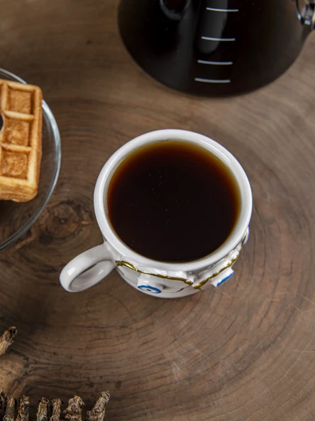 Clover Gold Handmade Double Fincan Tabaklı - 3