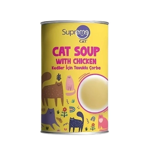 Supreme Cat Tavuklu Kedi Çorbası 135 Ml