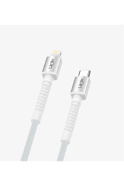 Linktech Linktech K599 Type-c To Lightning Örgü Metal Başlı Şarj Ve Data Kablosu 3a 1mt - 2