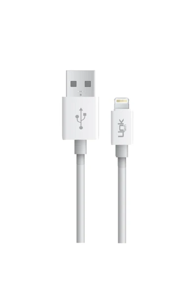 Linktech K559 Lightning Şarj Ve Data Kablosu 2.4a 1mt Beyaz - 2