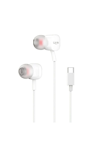 Linktech H16 Type-c Stereo Kulak Içi Kablolu Kulaklık
