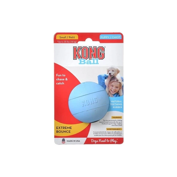 Kong Delikli Top Yavru Köpek Oyuncağı - 1