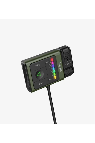 Linktech LMP-G13 Ekolayzırlı Bluetooth 5.3 Araç Kiti - 2