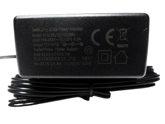 Recom 12V 1A Modem ve Arduino Uyumlu Plastik Kasa Priz Tipi Adaptör  F12L19-120100SPAV - Resim 3