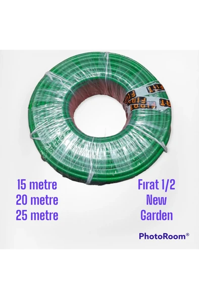 FIRAT New Garden 1/2 Örgülü Bahçe Hortumu 20 Metre - Resim 4