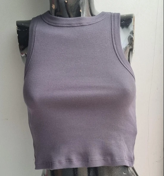 Kadın Fitilli Crop Atlet - 5