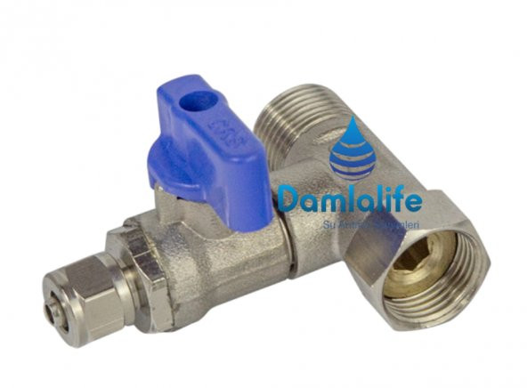 Bütün Su Arıtma Cihazı 3/8 Combo Hat Alma Bağlantı 1/4 Mini küresel  Vana - 2