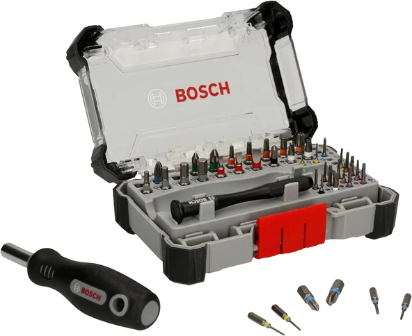 Bosch 42 Parça Hassas Vidalama - Bits Ucu Seti - 2607002835 - 3