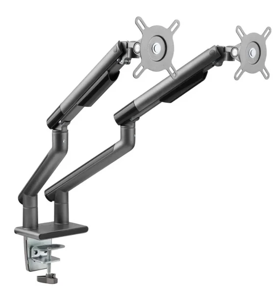 TWISTED MINDS TM-49-C012-G PREMİUM MEKANİK AMORTİSÖR 17"- 32" MAX 2X 9KG İKİLİ MONİTÖR KOLU - 3