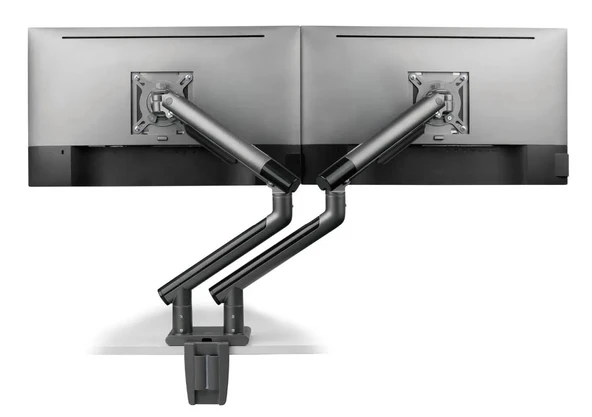 TWISTED MINDS TM-49-C012-G PREMİUM MEKANİK AMORTİSÖR 17"- 32" MAX 2X 9KG İKİLİ MONİTÖR KOLU - 5