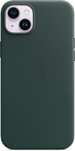 Apple iPhone 14 Plus MagSafe Özellikli Deri Kılıf Orman Yeşili MPPA3ZM/A