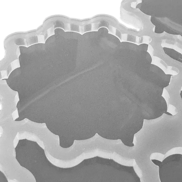 Epoksi Silikon Kalıp Dişli Motifli Magnet Kalıbı 8 CM 10 Lu - Resim 4