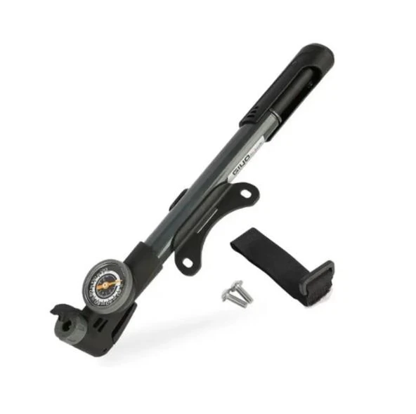 GİYO GP-991 Göstergeli Mini Bisiklet Pompası Yüksek Basınçlı Pompa 120 Psi - 2