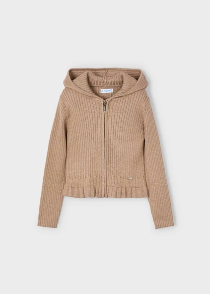 Mayoral Kız Çocuk Örgü Simli Hırka