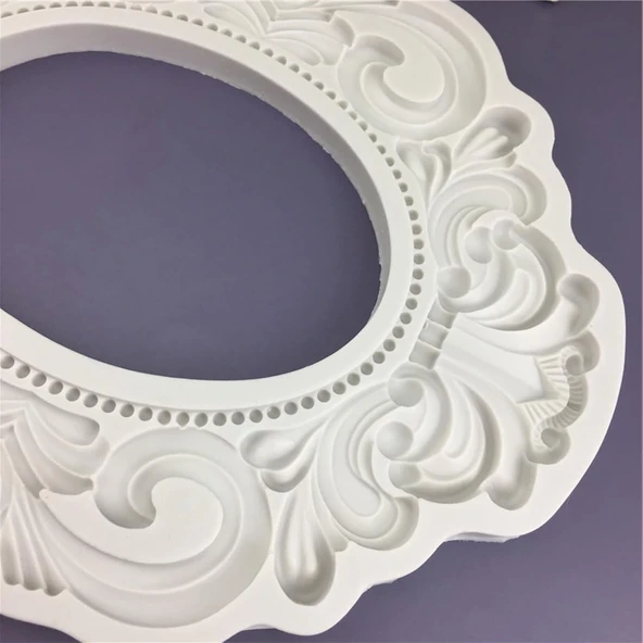 Silikon Kalıp Beton Taş Tozu Resimlik Fotoğraflık Çerçeve Fotoğraf Kalıbı - Resim 4