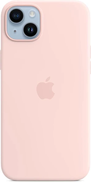 Apple iPhone 14 Pro Max MagSafe Özellikli Silikon Kılıf Puslu Pembe MPTT3ZM/A