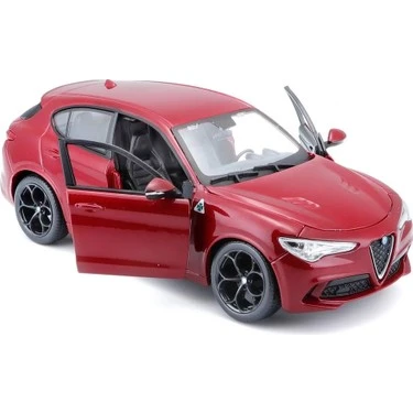 Burago Alfa Romeo Stelvio Model Araba 1/24 Ölçekli Model