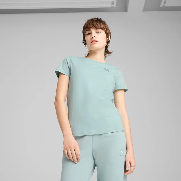 Puma 690894 67 Ess Elevated Tee Kadın T-shirt