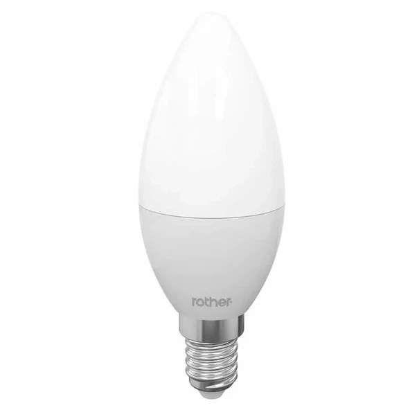Rtrmax RTL02101 6500K C37 E14 5W Rother Led Mum Avize Lambası Rother