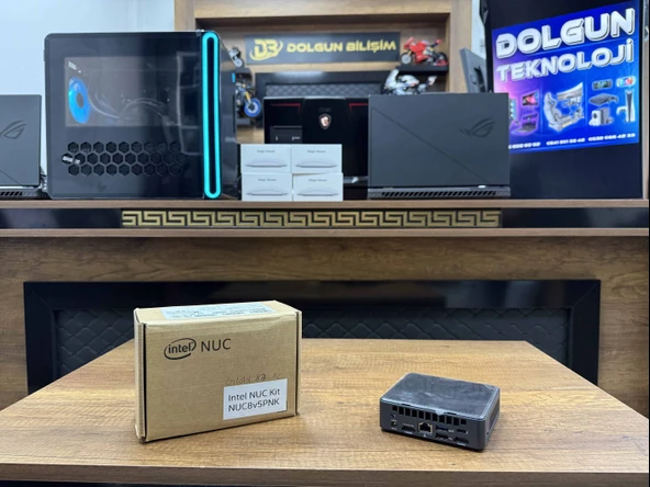 Intel NUC8V5PNK Intel Core i5 8365U 16GB RAM 256GB SSD Mini PC (İKİNCİ EL)