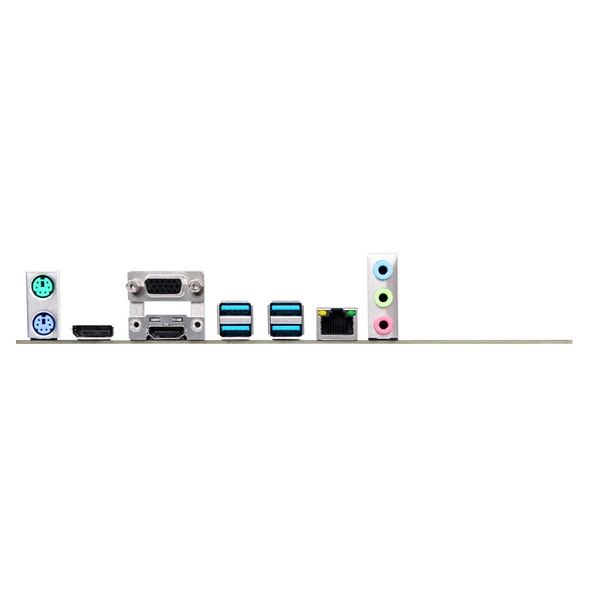 Dragos A520 D4 Sata,M2 Ddr4 4600MHz Usb 3.2 Hdmi Dp Ses G.Lan AM4 mATX Anakart - 4