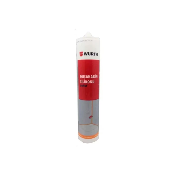 Würth Duşakabin Silikonu 310 ml Şeffaf