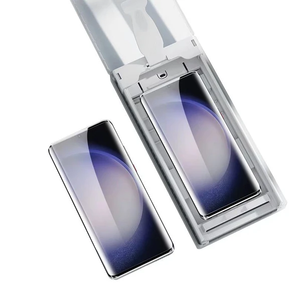 Galaxy S25 Ultra Zore Kolay Uygulama Aparatlı Easy Body Ekran Koruyucu - 7