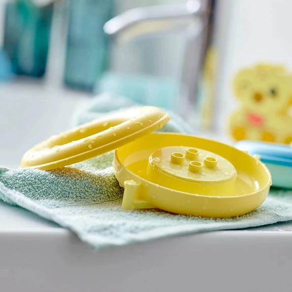 LEGO® DUPLO® İlk Banyo Zamanı Eğlencesi: Yüzen Hayvan Treni 10965-18 Ay ve Üzeri Okul Öncesi Yaştaki Çocuklar için Oyunc - 4