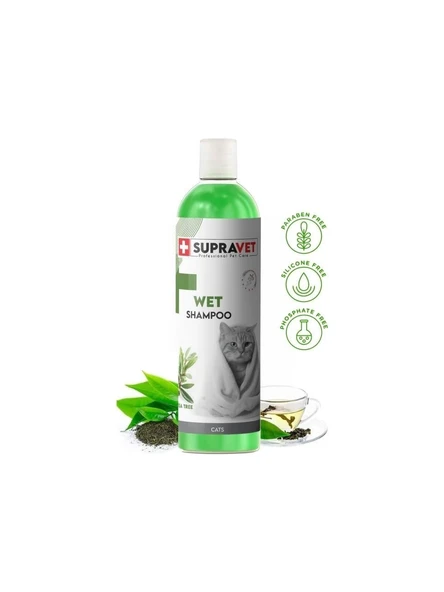 Supravet Shampoo Çay Ağacı Özlü Kedi Şampuanı 200 ml