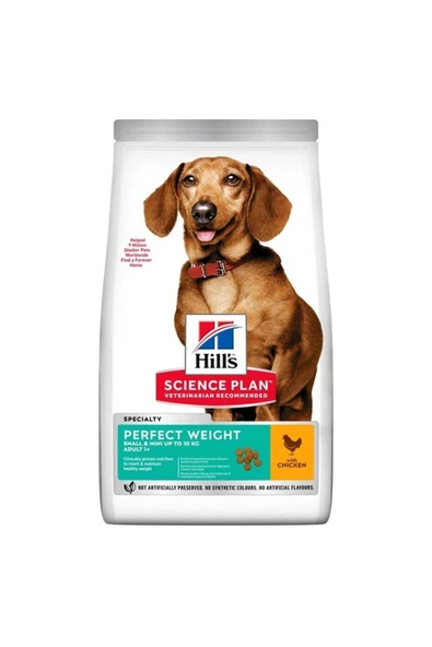 Hill's Perfect Weight Tavuk Etli Small Mini Küçük Irk Yetişkin Köpek Maması 1.5 Kg