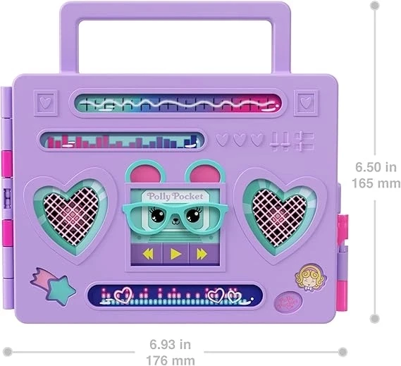 Polly Pocket Radyo Temalı Moda Eğlencesi Oyun Seti HRD65 - 2