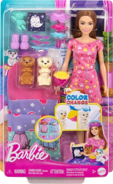 Barbie ve Köpekçikleri Pijama Partisi HXN01 - 6