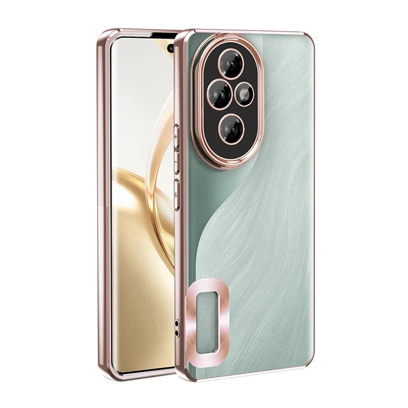Honor 200 Kılıf Kamera Korumalı Logo Gösteren Zore Omega Kapak - 3