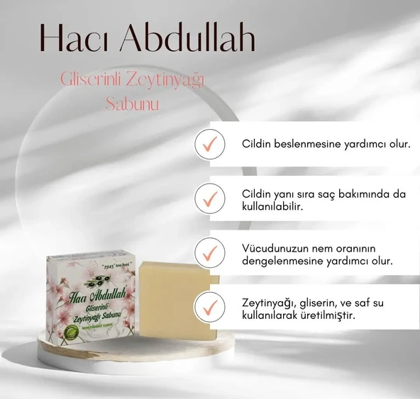 Gliserinli Zeytinyağı Sabunu - 720gr - (1 Adet) - 3