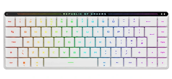 ASUS ROG FALCHION RX WIRELESS LOW PROFILE AURA SYNC OYUNCU KLAVYESI