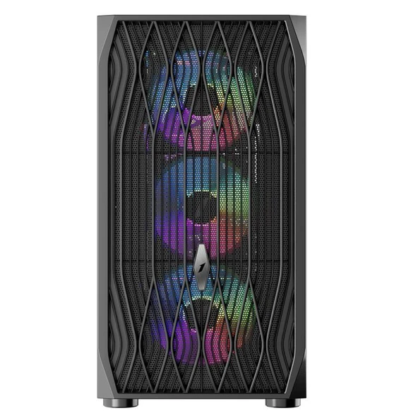 1ST PLAYER ARIYA AY7 SİYAH 750W 80+ ARGB 4X12CM FAN TEMPERLİ CAM MESH USB 3.0 ATX KASA - 2