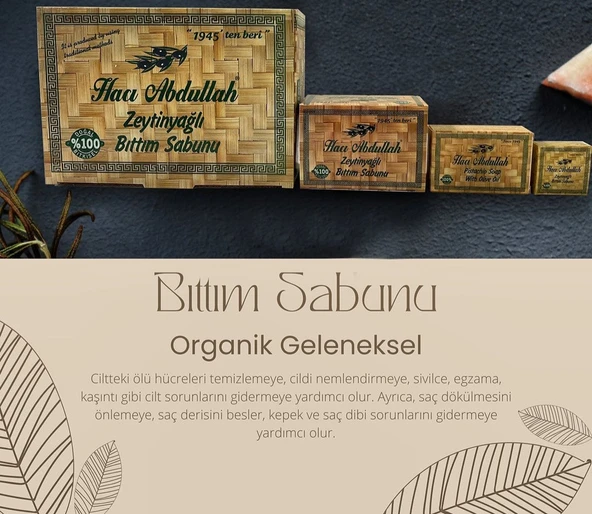 Zeytinyağlı Bıttım Sabunu - 3600gr - (1 Adet) - 2