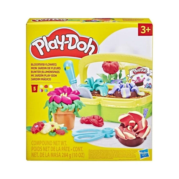 Nessiworld G0492 Play-Doh Renkli Çiçekler Botanik Oyun Seti +3 yaş - 2