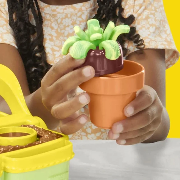 Nessiworld G0492 Play-Doh Renkli Çiçekler Botanik Oyun Seti +3 yaş - 4