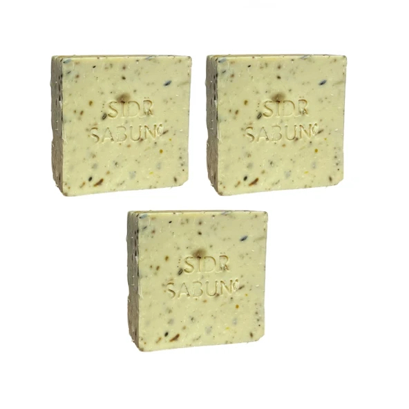 Sidr (Arabistan Kirazı) Yaprağı Sabunu 140-150gr 3 adet, Derya Eren