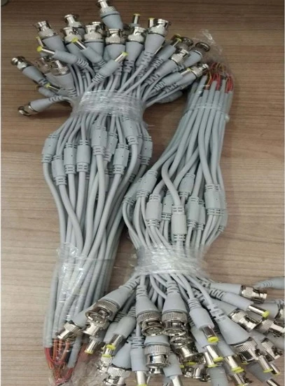 Detex 50 Li Akalite Hazır Bnc Dc Jack 30CM Kablolu - Güvenlik Kamerası Sistemleri
